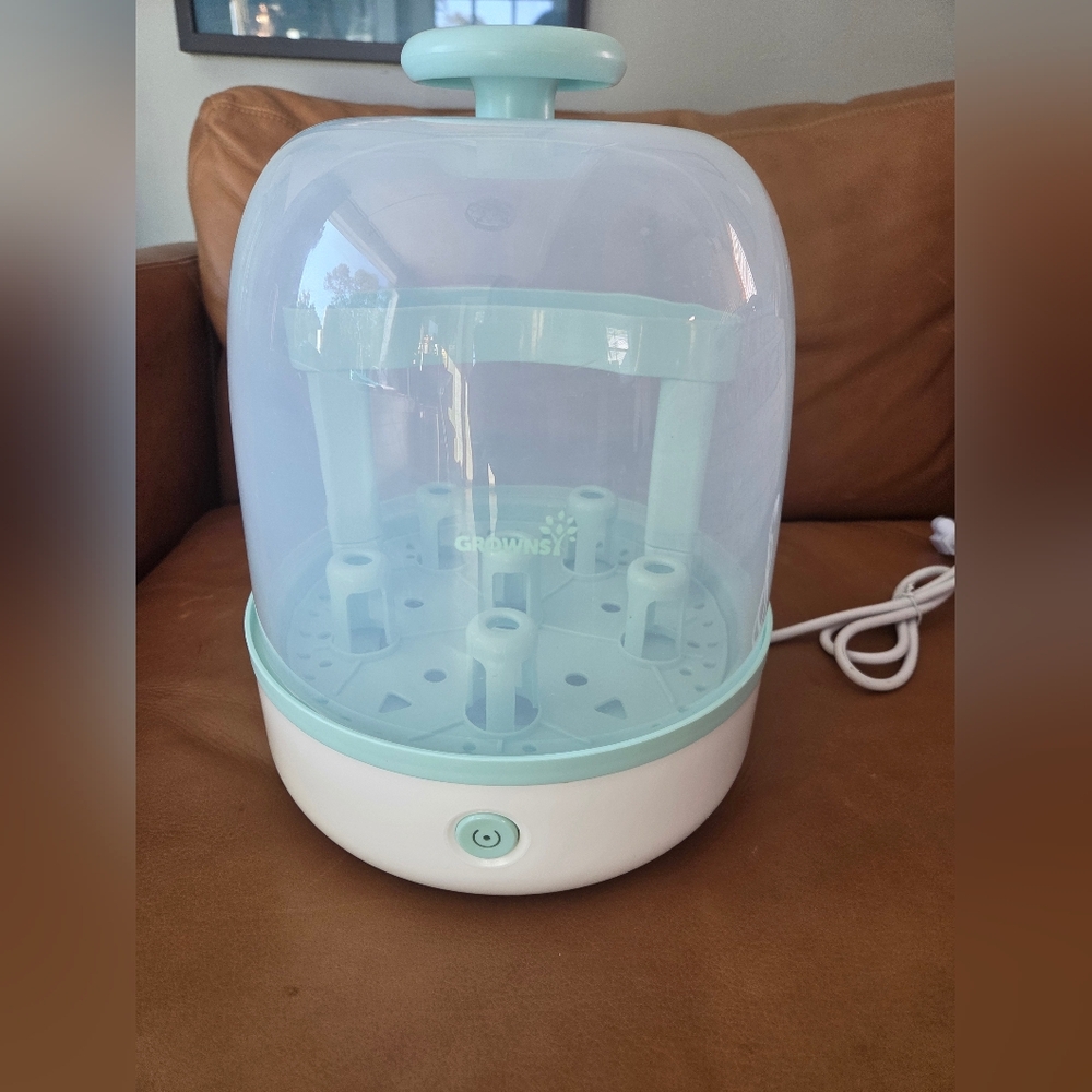 Grownsy Model LS-B321 Mint Green Baby Bottle Sterilizer